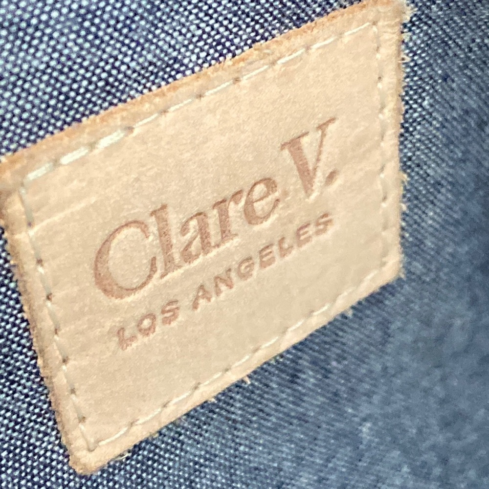 Clare V. Grand Henri large drawstring leather bag - Picture 5 of 16